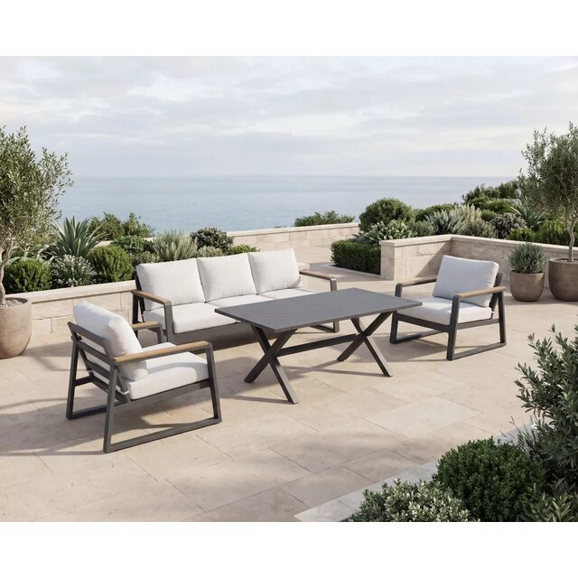 Amalfi outdoor sofa set (5 seats)