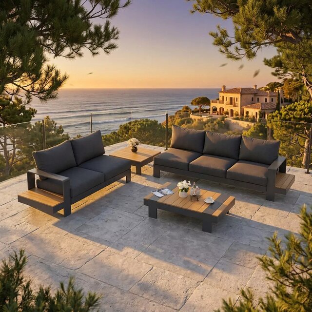 Attica outdoor corner sofa