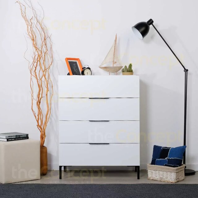Oryana 4 Drawers Dresser