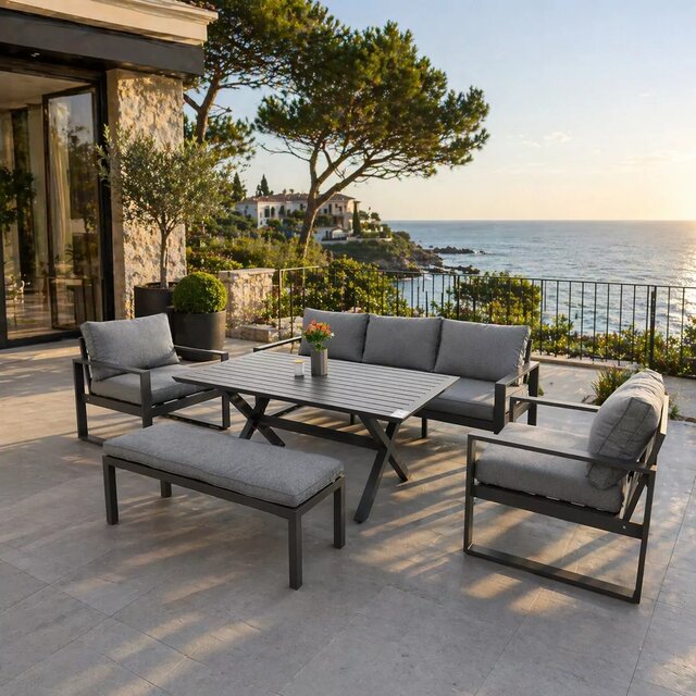 Relax outdoor sofa set (5 seats)